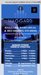 Mobile Screenshot of haggardstudios.com